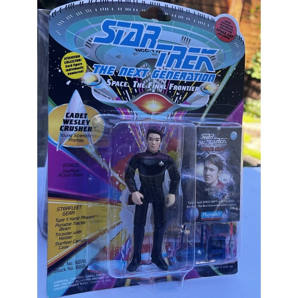 Playmates Star Trek The Next Generation Cadet Wesley Crusher Action Figure